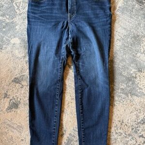 Madewell 9” high rise skinny jean